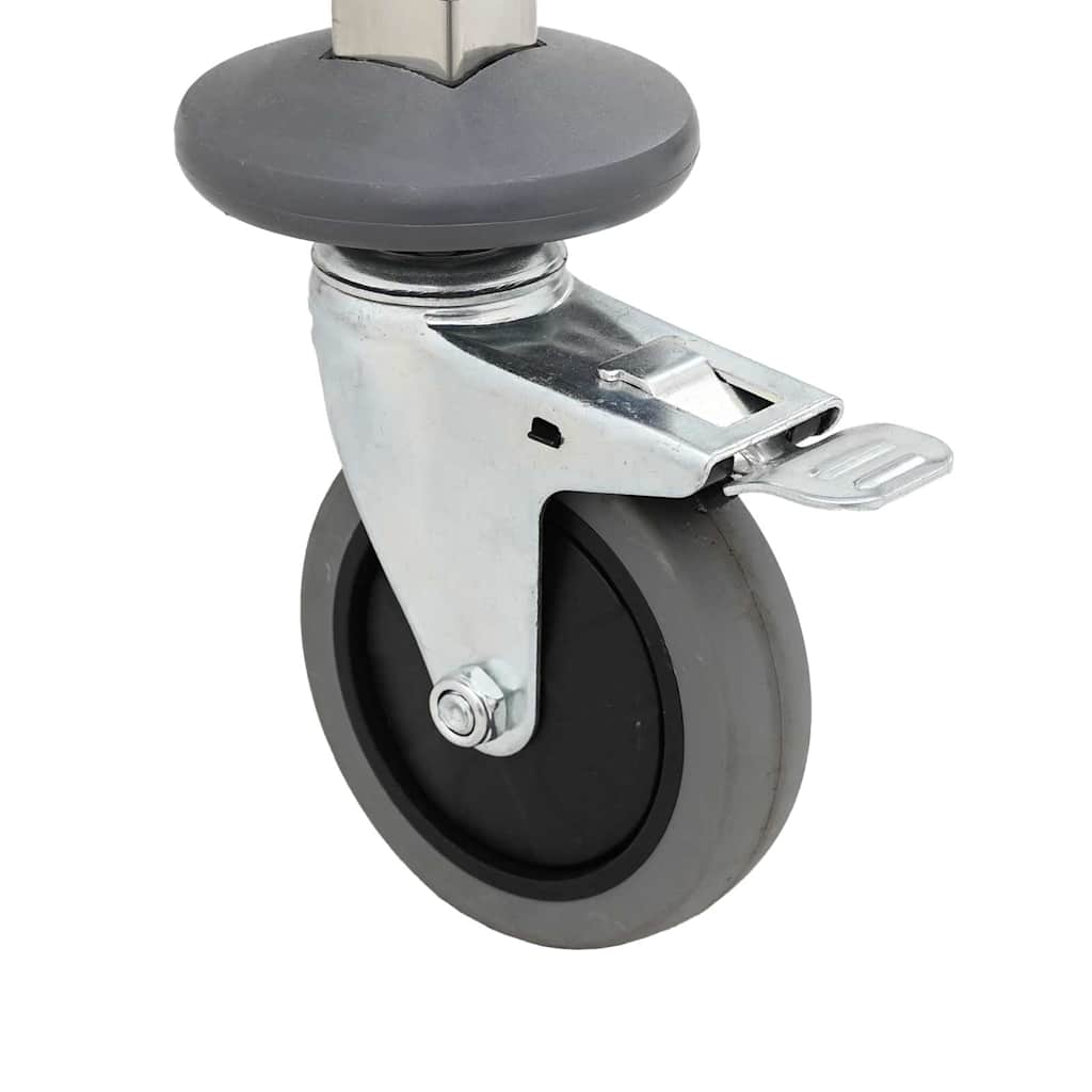 Dienbladenwagen met 12 GN-bakken 75x55x87 cm roestvrij staal