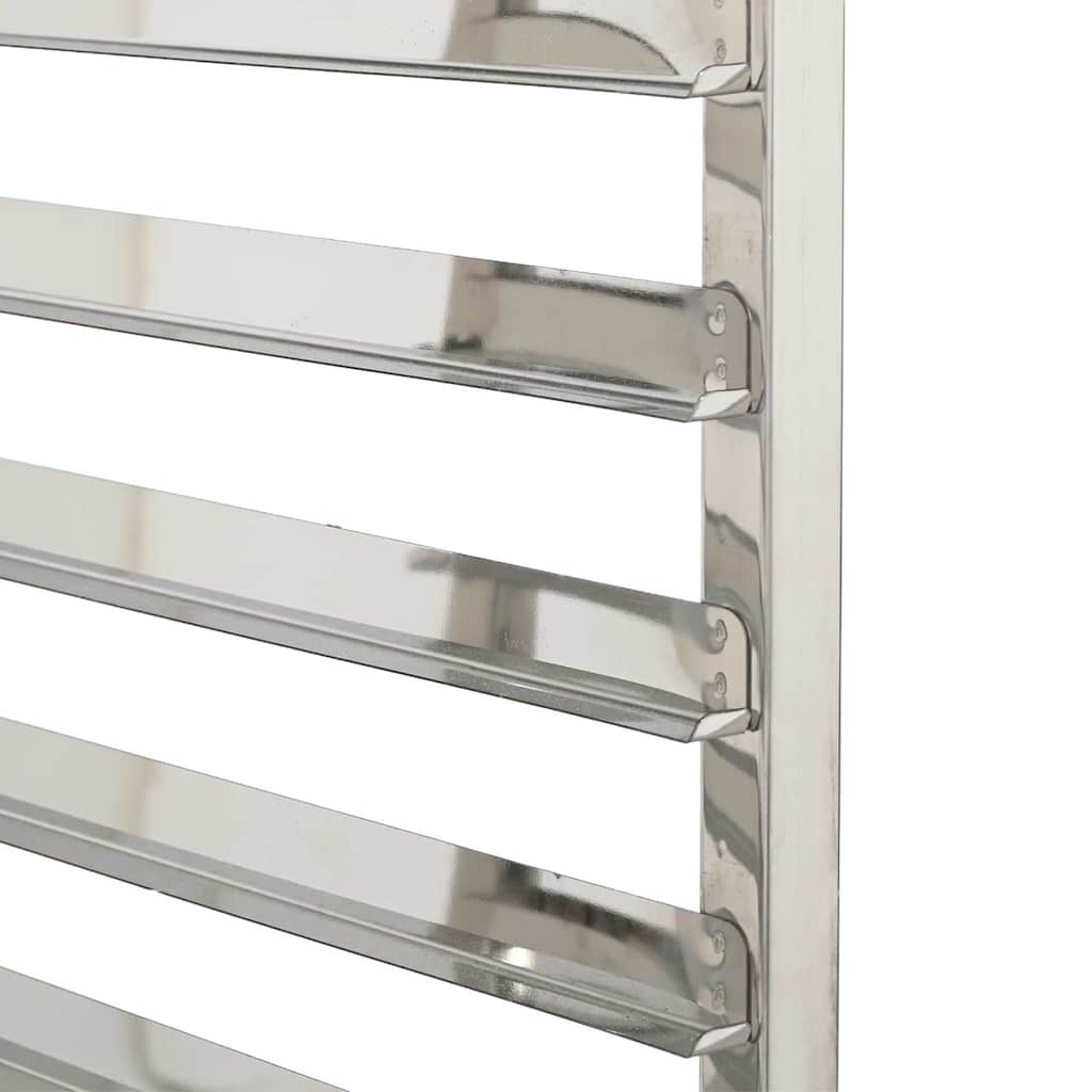 Dienbladenwagen met 12 GN-bakken 75x55x87 cm roestvrij staal