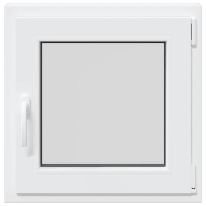 Kelderraam "RISOR" 50x50 cm draai-kiep DIN rechts wit