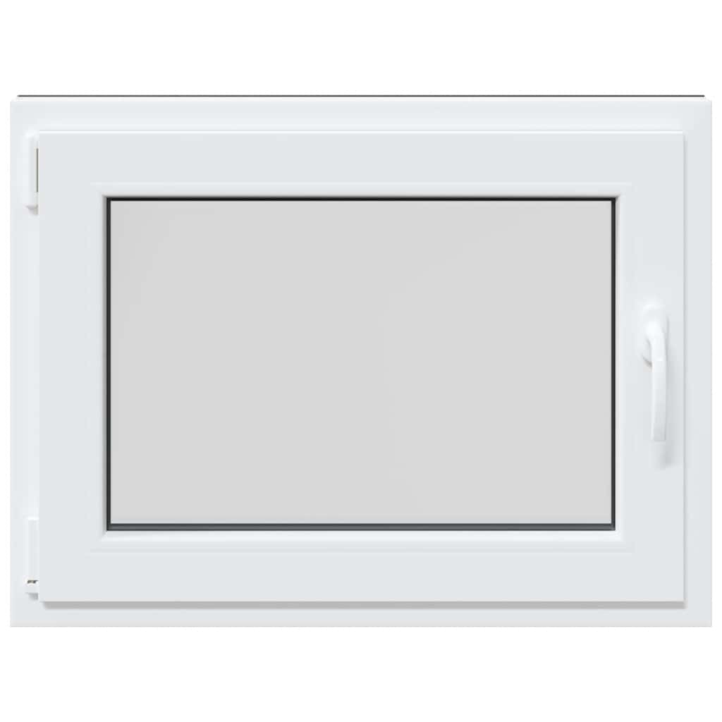 Kelderraam "RISOR" 80x60 cm draai-kiep DIN links antraciet