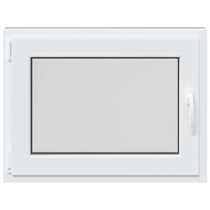 Kelderraam "RISOR" 80x60 cm draai-kiep DIN links antraciet