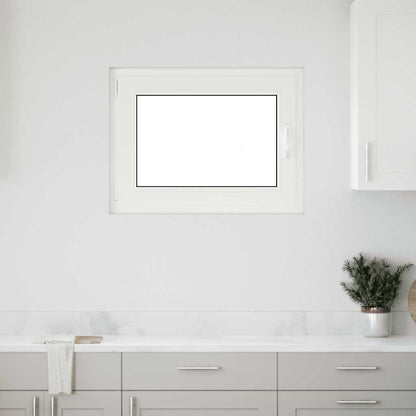 Kelderraam "RISOR" 80x60 cm draai-kiep DIN links antraciet