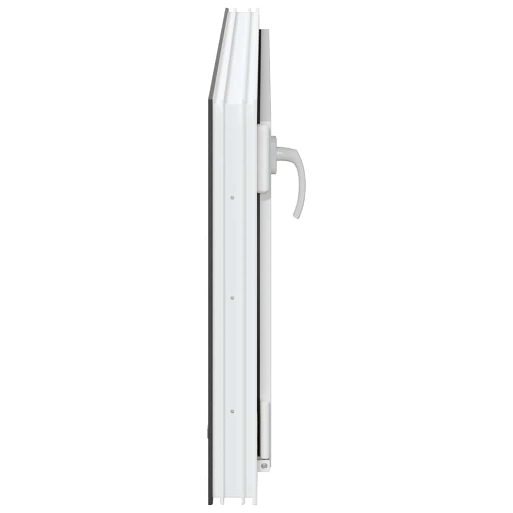 Kelderraam "RISOR" 100x50 cm draai-kiep DIN links antraciet