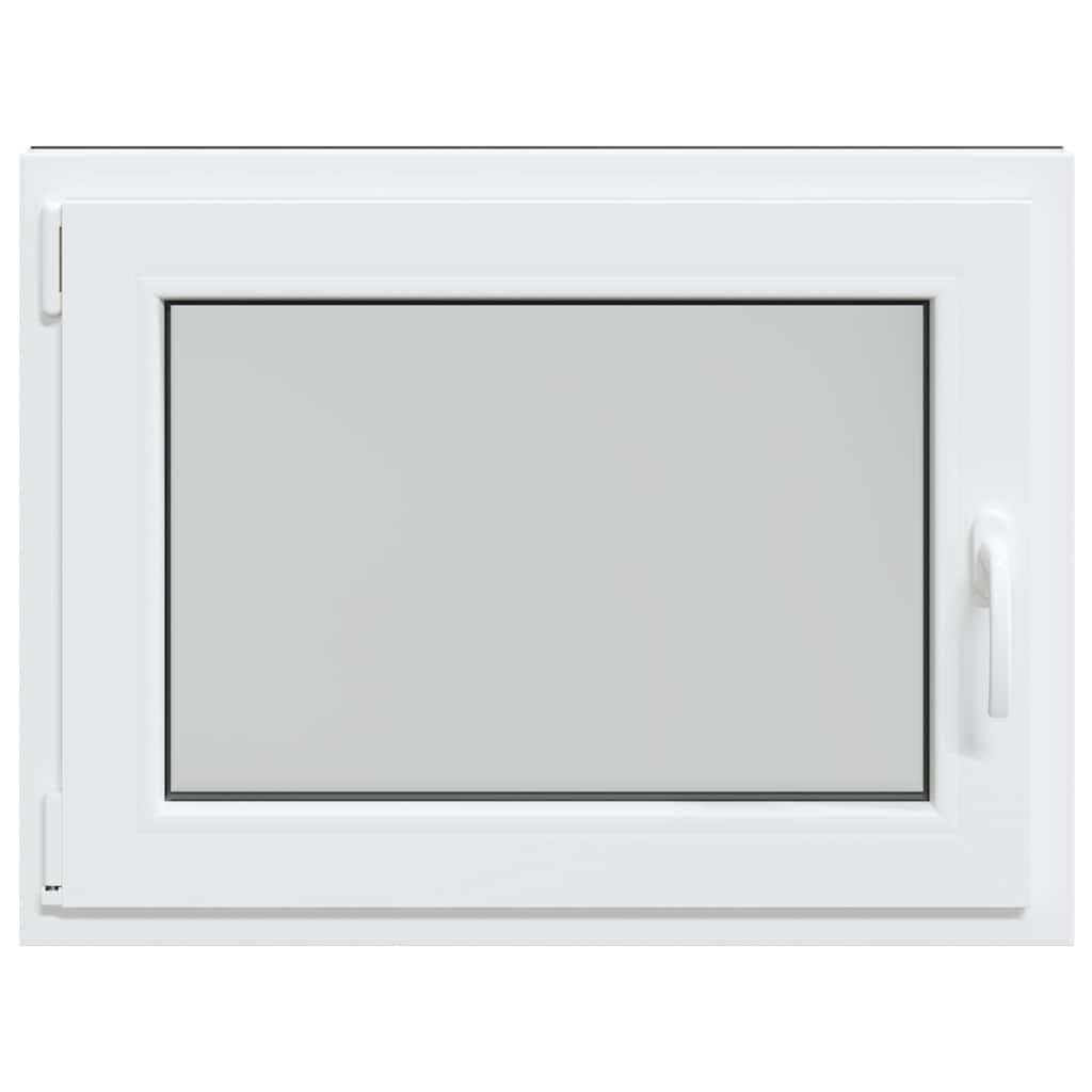 Kelderraam "RISOR" 80x50 cm draai-kiep DIN links antraciet