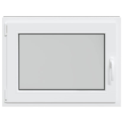 Kelderraam "RISOR" 80x50 cm draai-kiep DIN links antraciet