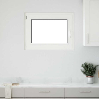 Kelderraam "RISOR" 80x50 cm draai-kiep DIN links antraciet