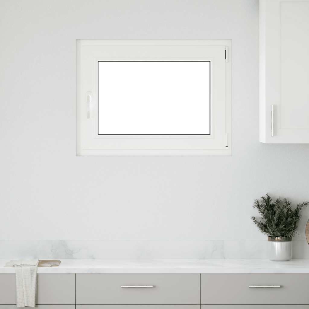 Kelderraam "RISOR" 90x60 cm draai-kiep DIN rechts antraciet