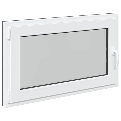 Kelderraam "RISOR" 100x50 cm draai-kiep DIN links antraciet