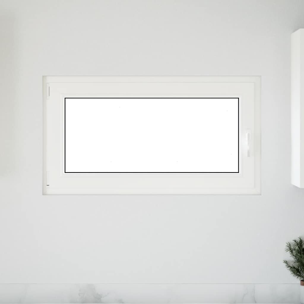 Kelderraam "RISOR" 110x70 cm draai-kiep DIN links antraciet