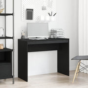 Bureau zwart eiken 90x40x72 cm