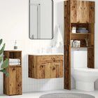 Washbasin cabinet 60x38.5x46 cm treated wood old wood color