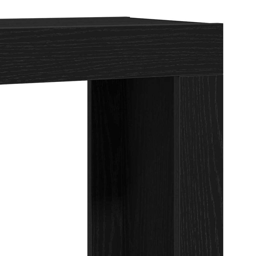 Stapel Koffietafels 3 St Hout Zwart eiken