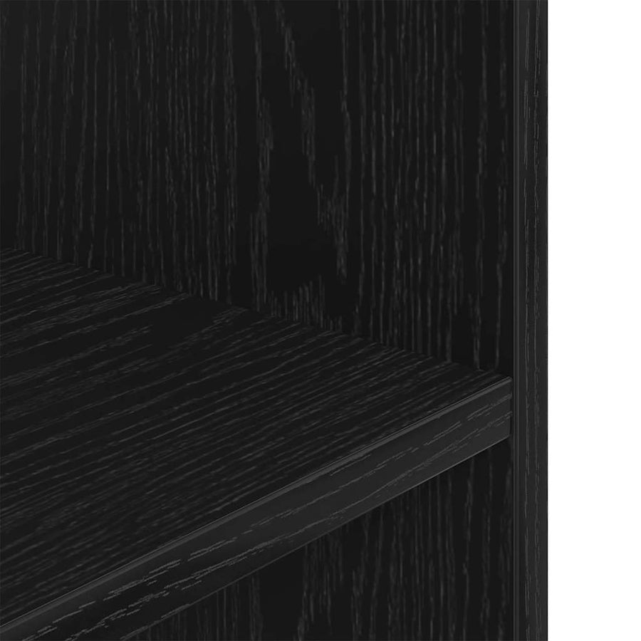 Aquariumstandaard 100x40x60 cm spaanplaat zwart eikenkleurig