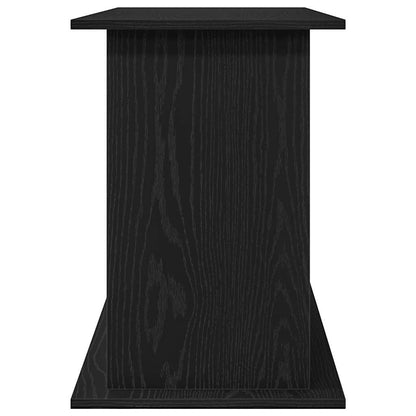 Aquariumstandaard Zwart Eiken 101x41x58 cm Bewerkt Hout