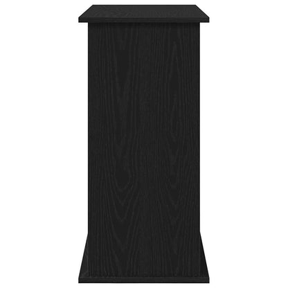 Aquariumstandaard 81x36x73 cm spaanplaat zwart eikenkleurig