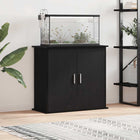 Aquariumstandaard 81x36x73 cm zwart eiken