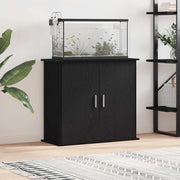 Aquariumstandaard 81x36x73 cm zwart eiken
