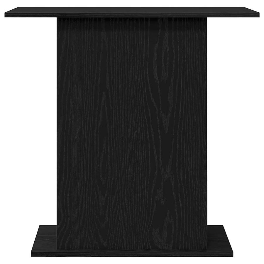 Aquariumstandaard 75x36x72,5 cm bewerkt hout zwart eikenkleurig