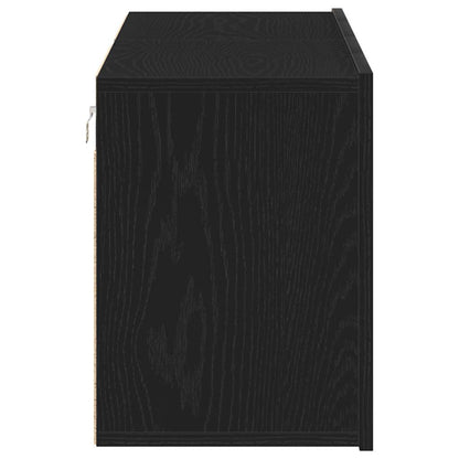 Tv-meubels 2 st 120x30x41 cm bewerkt hout zwart eikenkleurig