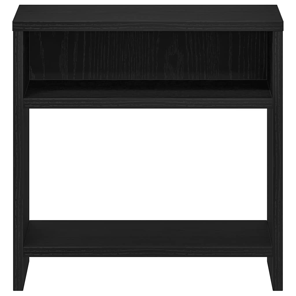 Nachtkastjes 2 st 40x30x40 cm spaanplaat zwart eikenkleurig