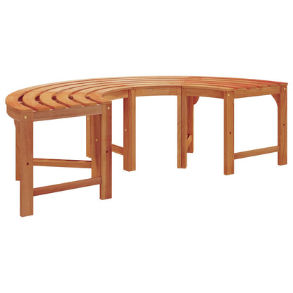 Boom bank Naturel 160 x 80 x 45cm Massief Eucalyptus Hout