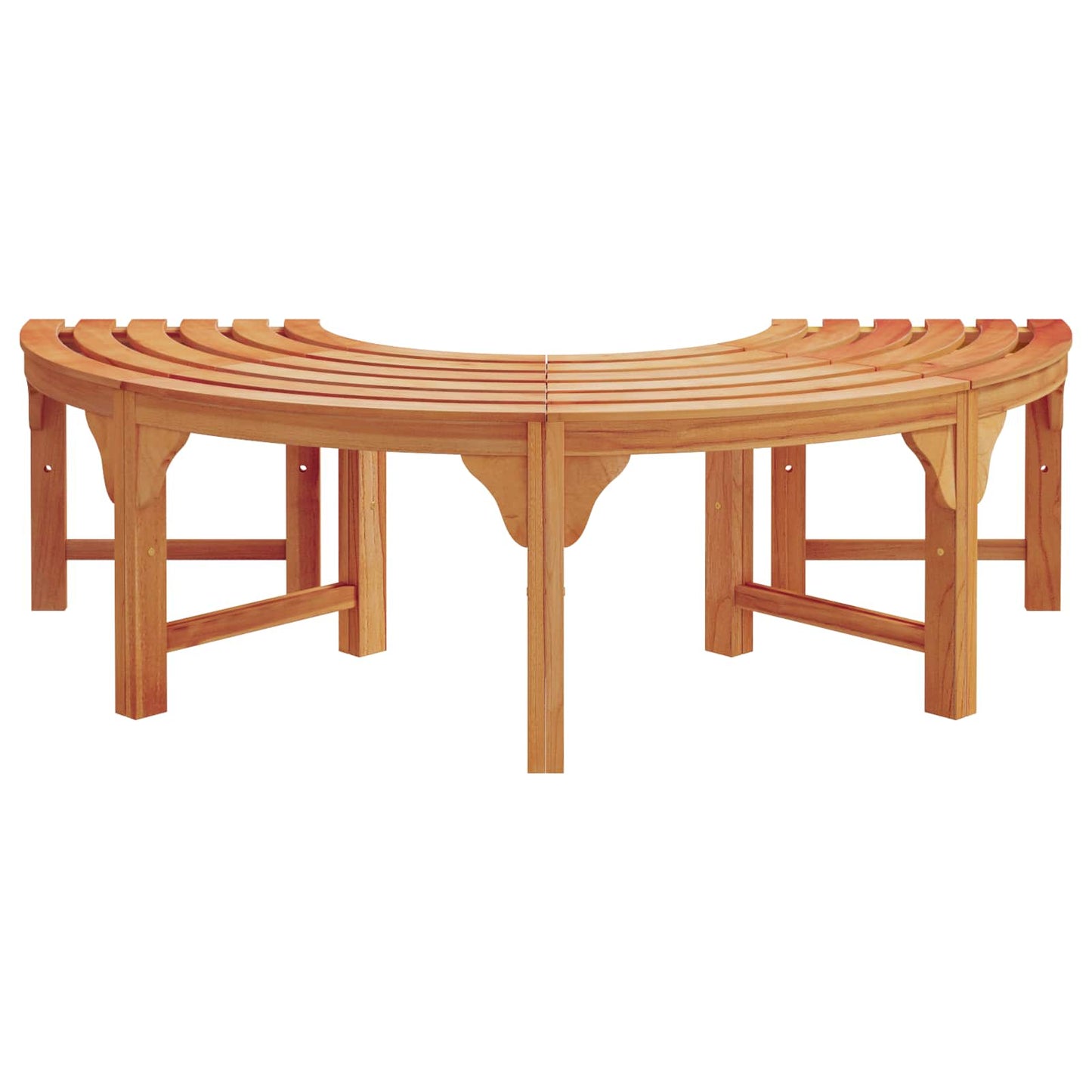 Boom bank Naturel 160 x 80 x 45cm Massief Eucalyptus Hout