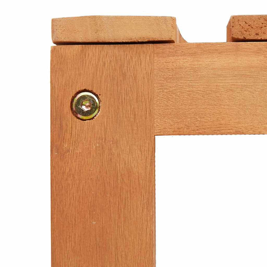 Boom bank Naturel 160 x 80 x 45cm Massief Eucalyptus Hout