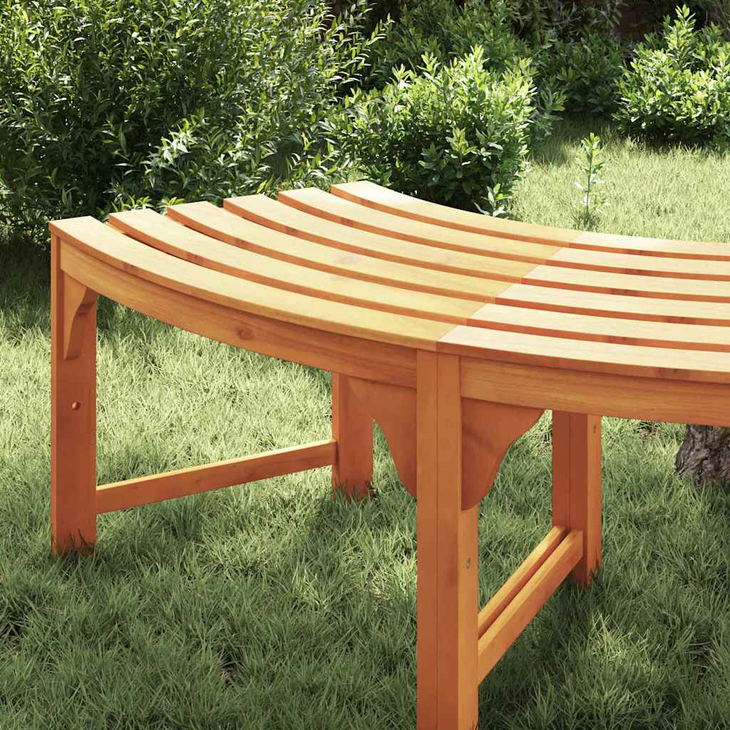 Boom bank Naturel 160 x 80 x 45cm Massief Eucalyptus Hout