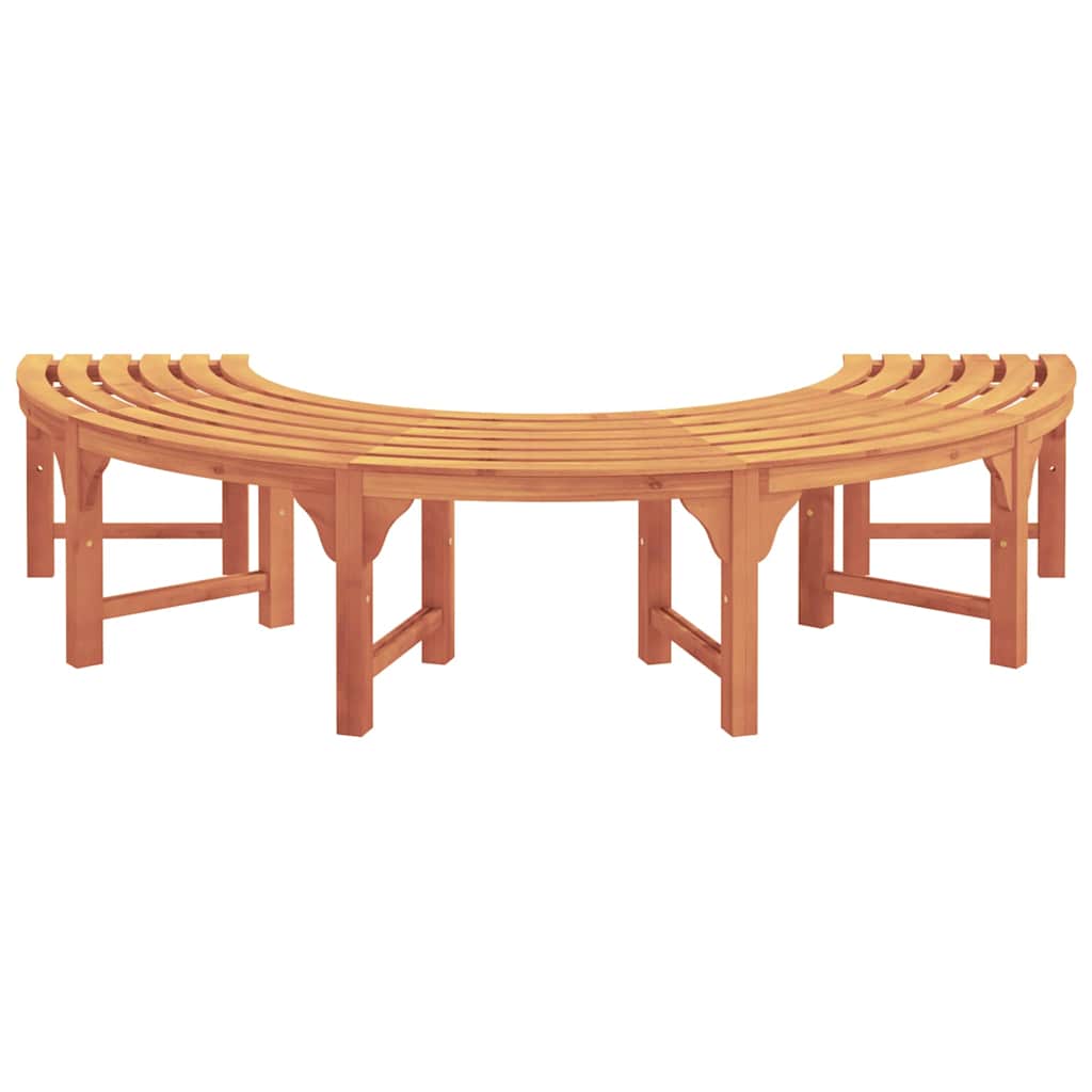 Boom bank Naturel 160 x 80 x 45cm Massief Eucalyptus Hout