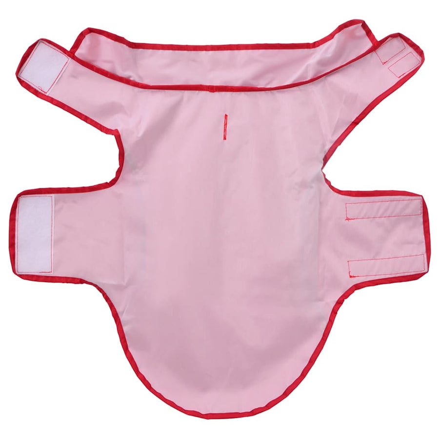 Hondenregenjas Met Reflecterende Strips Polyester xxs Rood