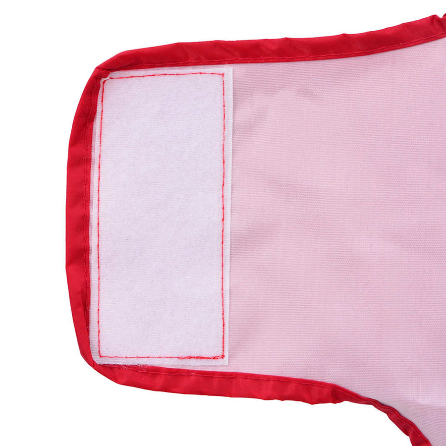 Hondenregenjas Met Reflecterende Strips Polyester xxs Rood