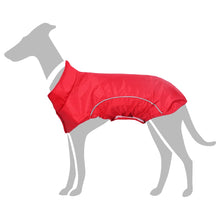Hondenregenjas Met Reflecterende Strips Polyester xs Rood