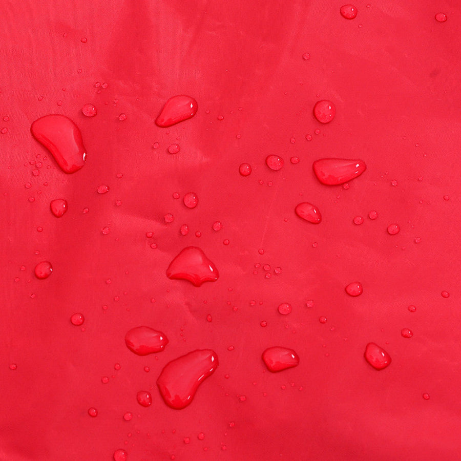 Hondenregenjas Et Reflecterende Strips Polyester m Rood