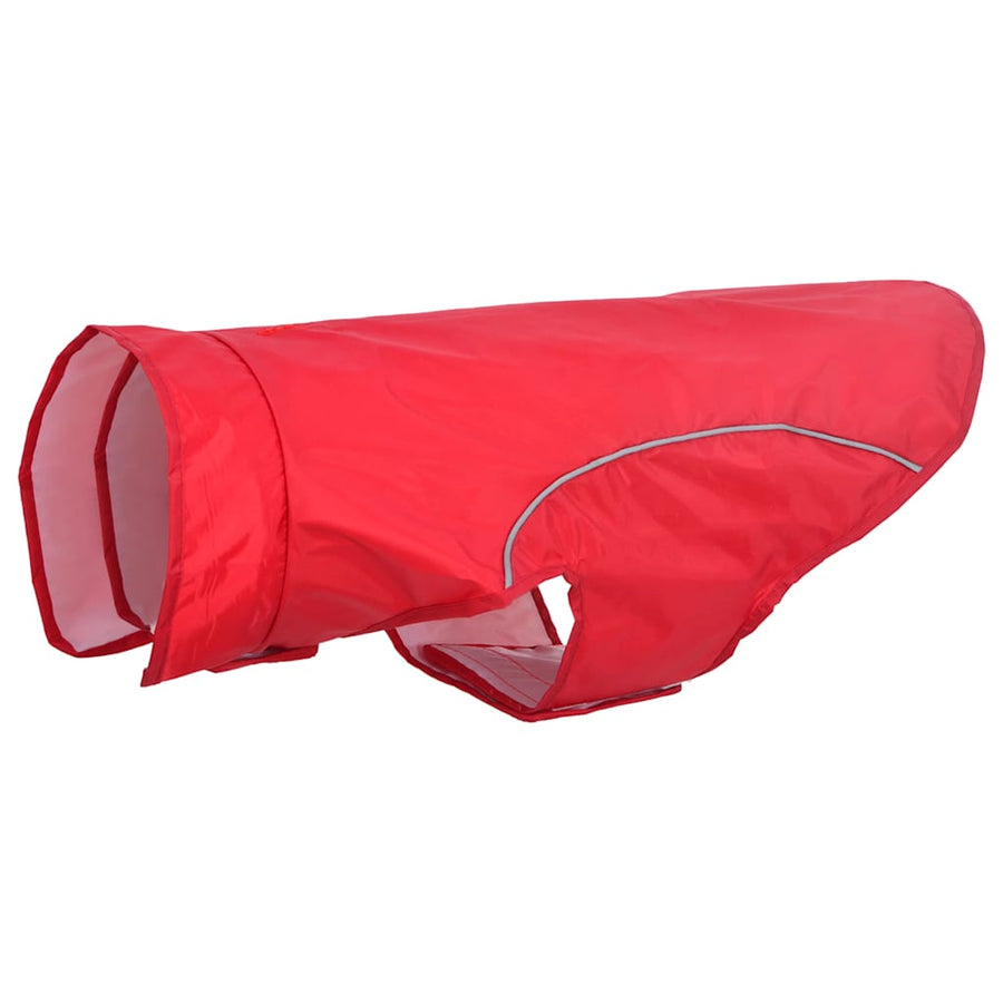 Hondenregenjas Met Reflecterende Strips Polyester 2xl Rood