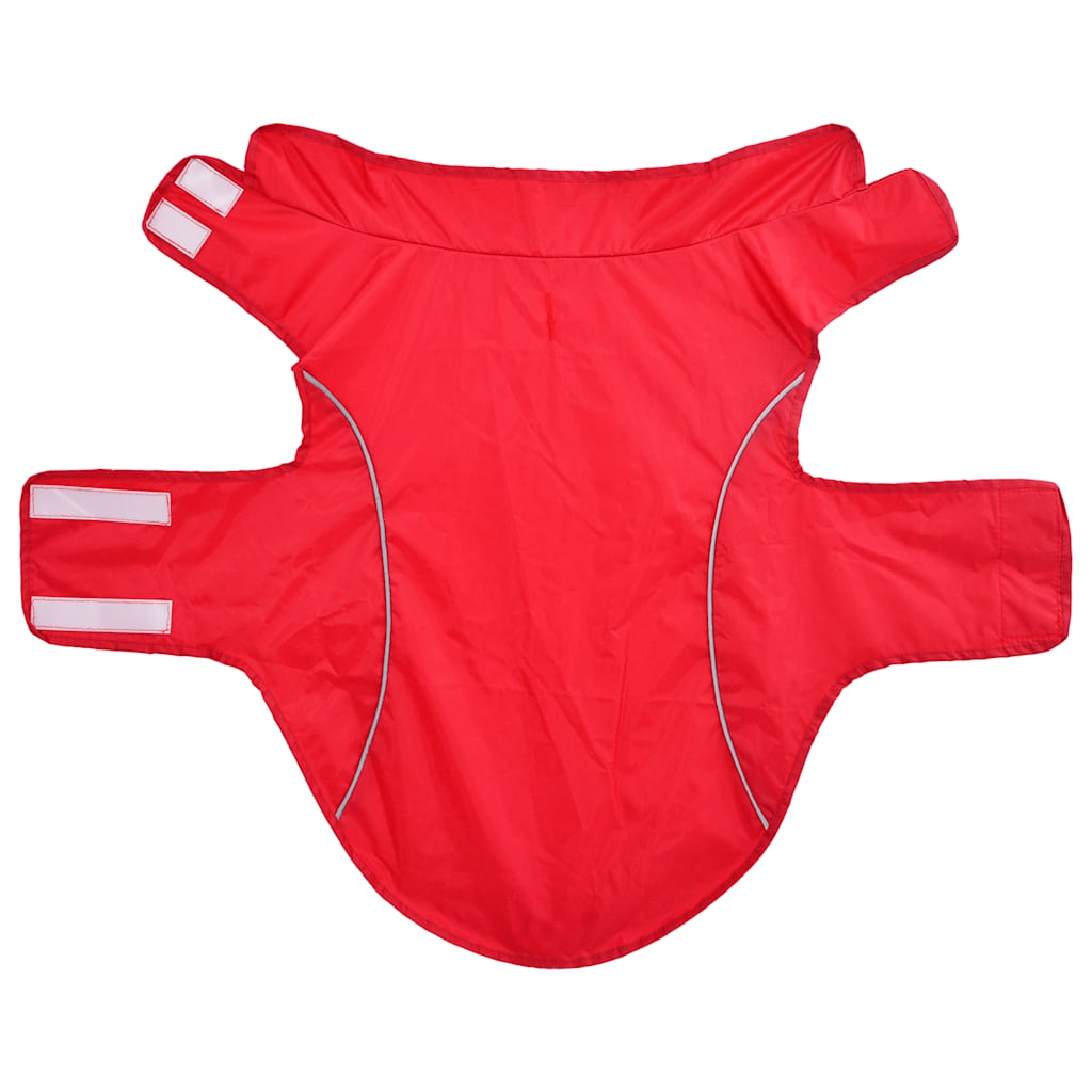 Hondenregenjas Met Reflecterende Strips Polyester 2xl Rood