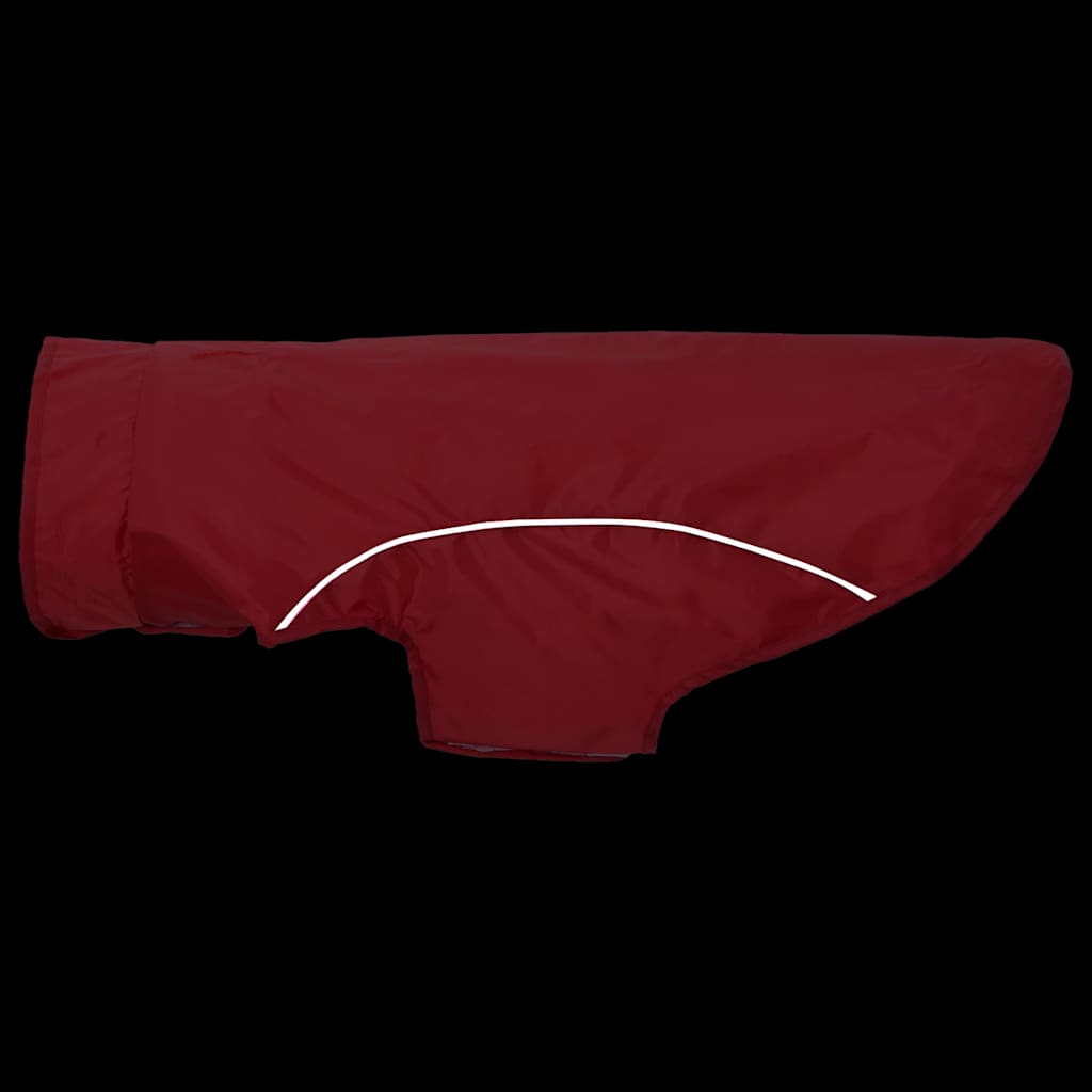 Hondenregenjas Met Reflecterende Strips Polyester 2xl Rood