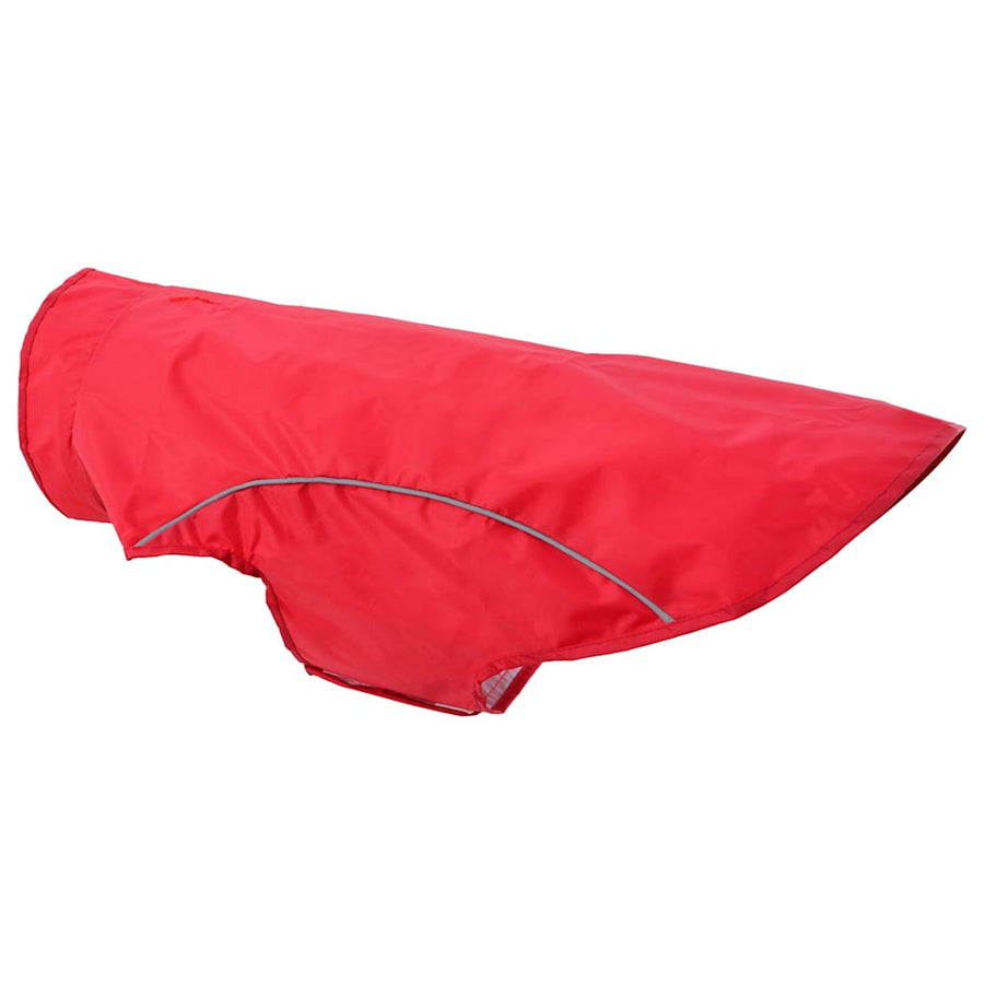 Hondenregenjas Met Reflecterende Strips Polyester 2xl Rood