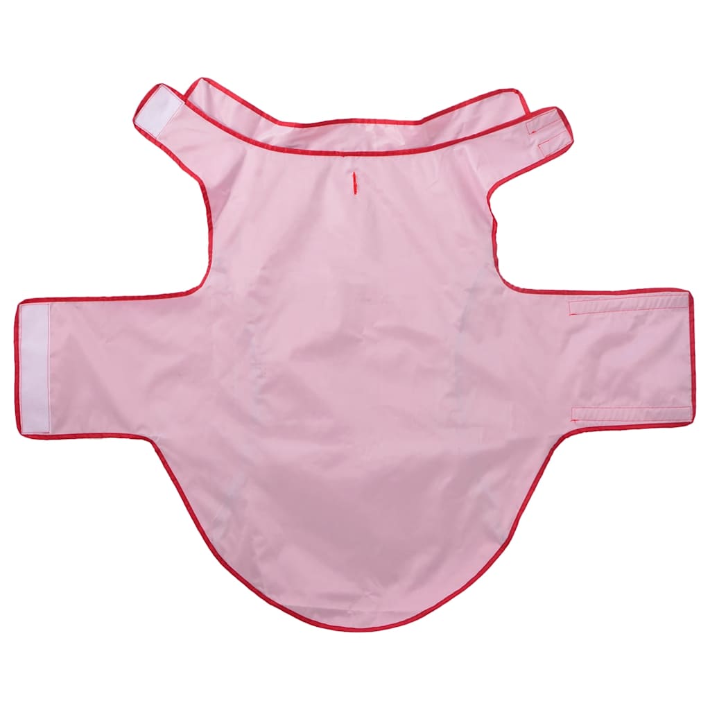 Hondenregenjas Met Reflecterende Strips Polyester 4xl Rood