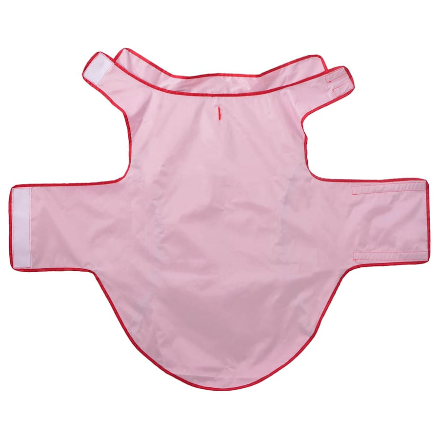 Hondenregenjas Met Reflecterende Strips Polyester 4xl Rood