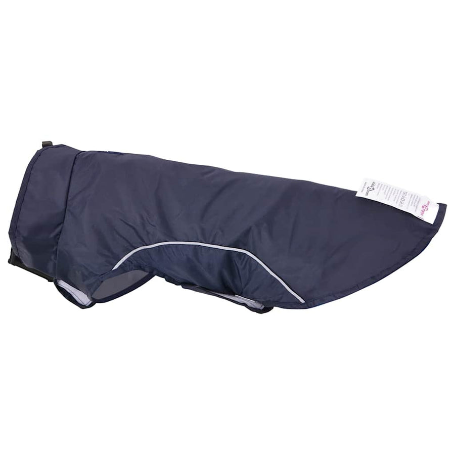 Hondenregenjas Met Reflecterende Strips Polyester Blauw xxs Marineblauw