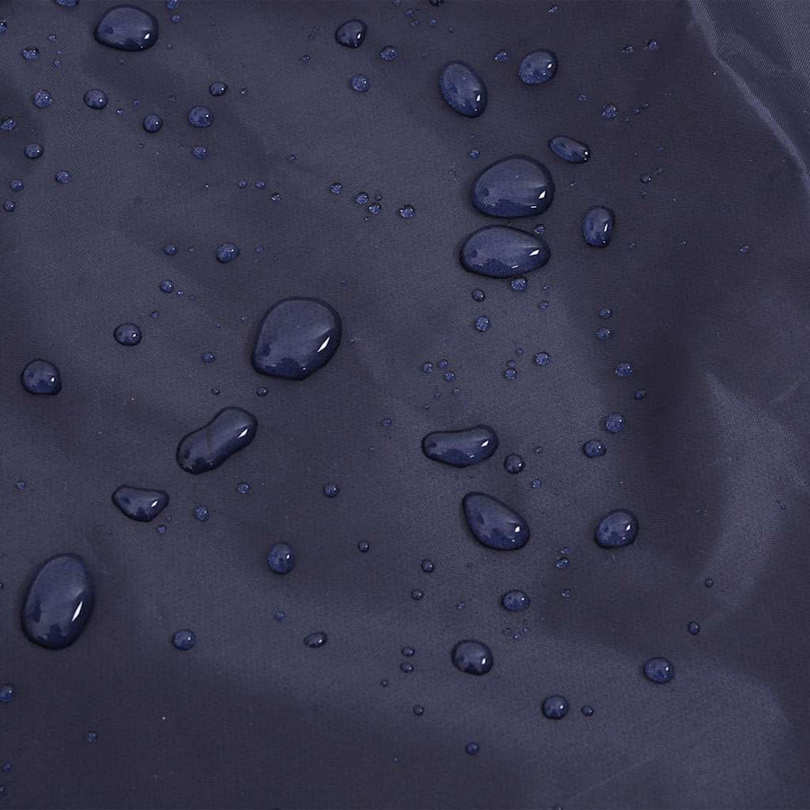 Hondenregenjas Met Reflecterende Strips Polyester Blauw xxs Marineblauw
