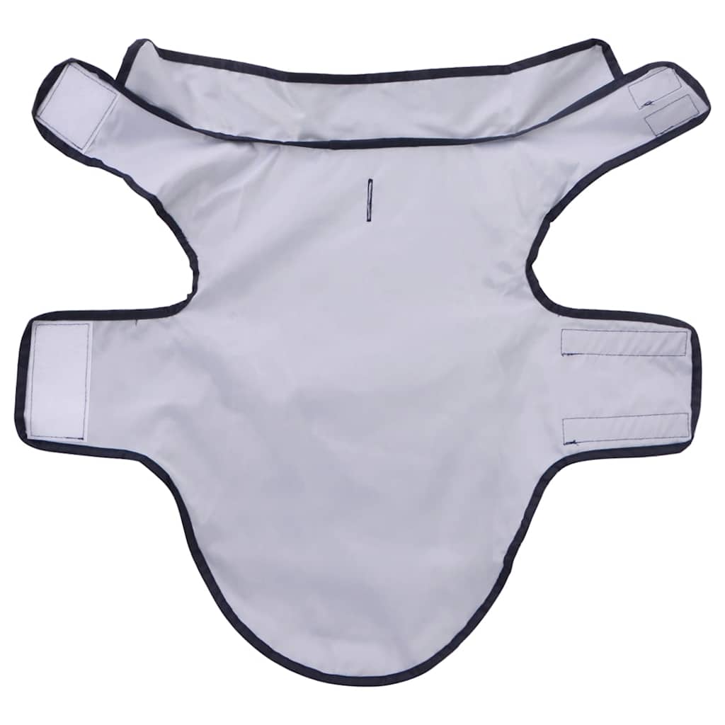 Hondenregenjas Met Reflecterende Strips Polyester Blauw xs Marineblauw
