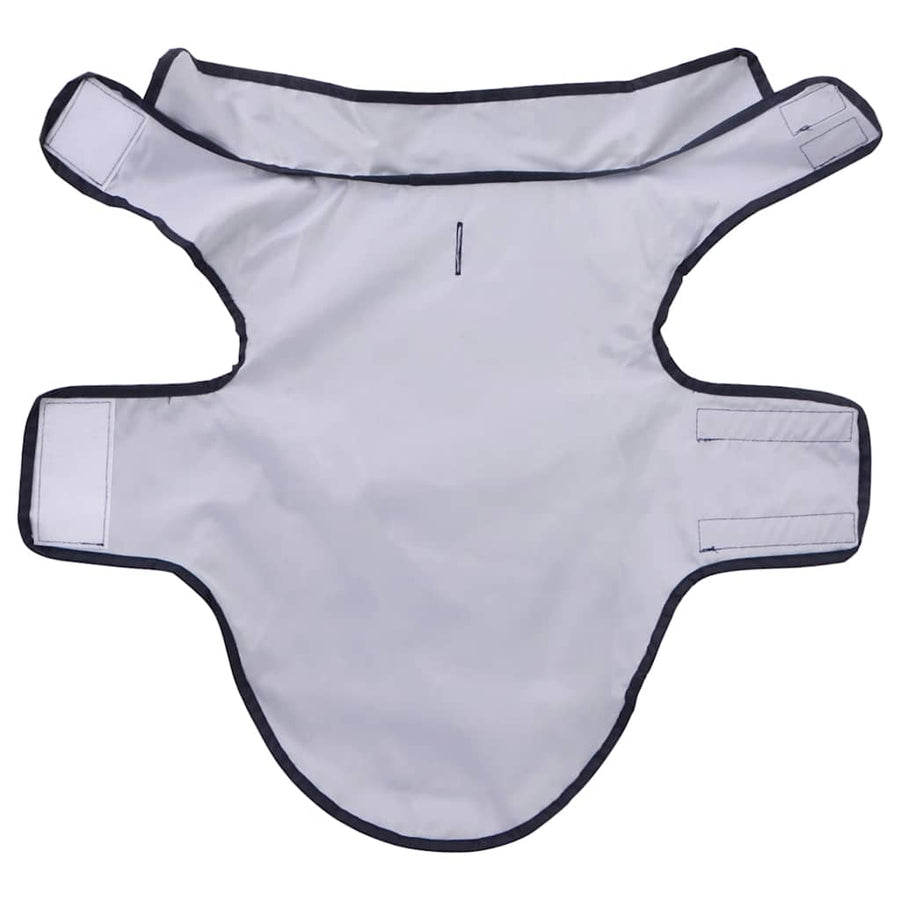 Hondenregenjas Met Reflecterende Strips Polyester Blauw xs Marineblauw