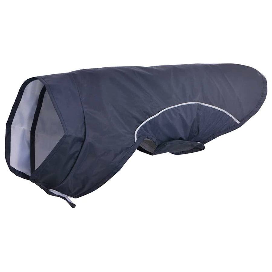 Hondenregenja Met Reflecterende Trip Polyeter s Marineblauw