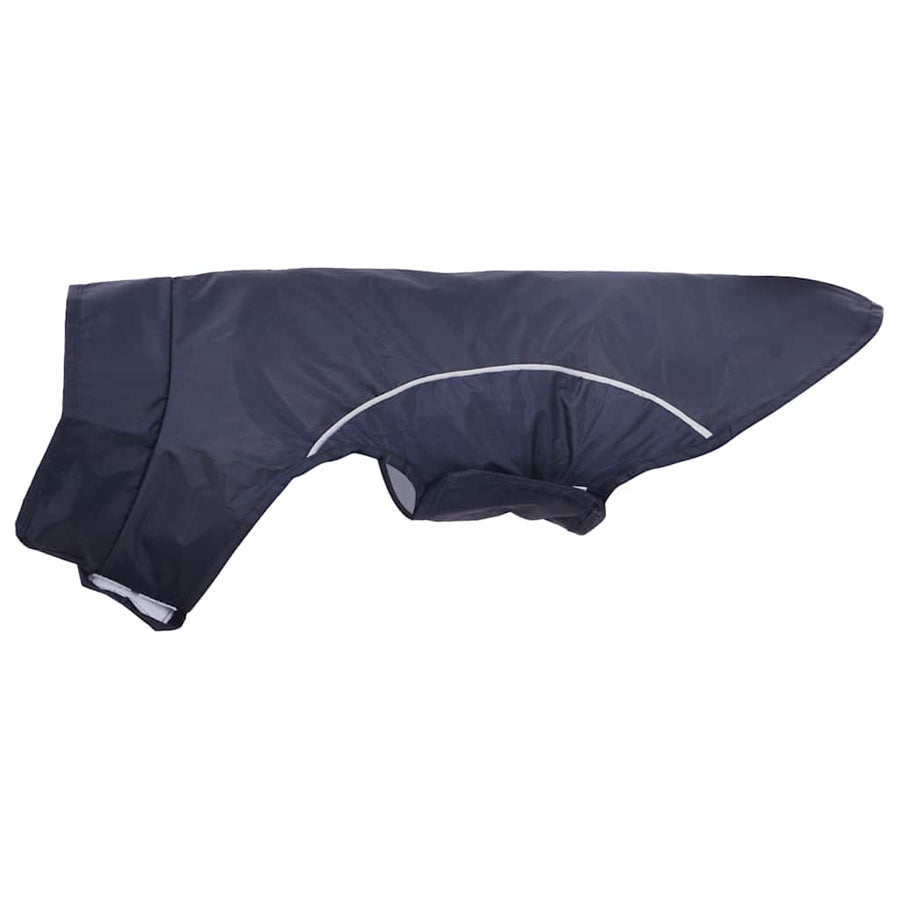 Hondenregenja Met Reflecterende Trip Polyeter s Marineblauw