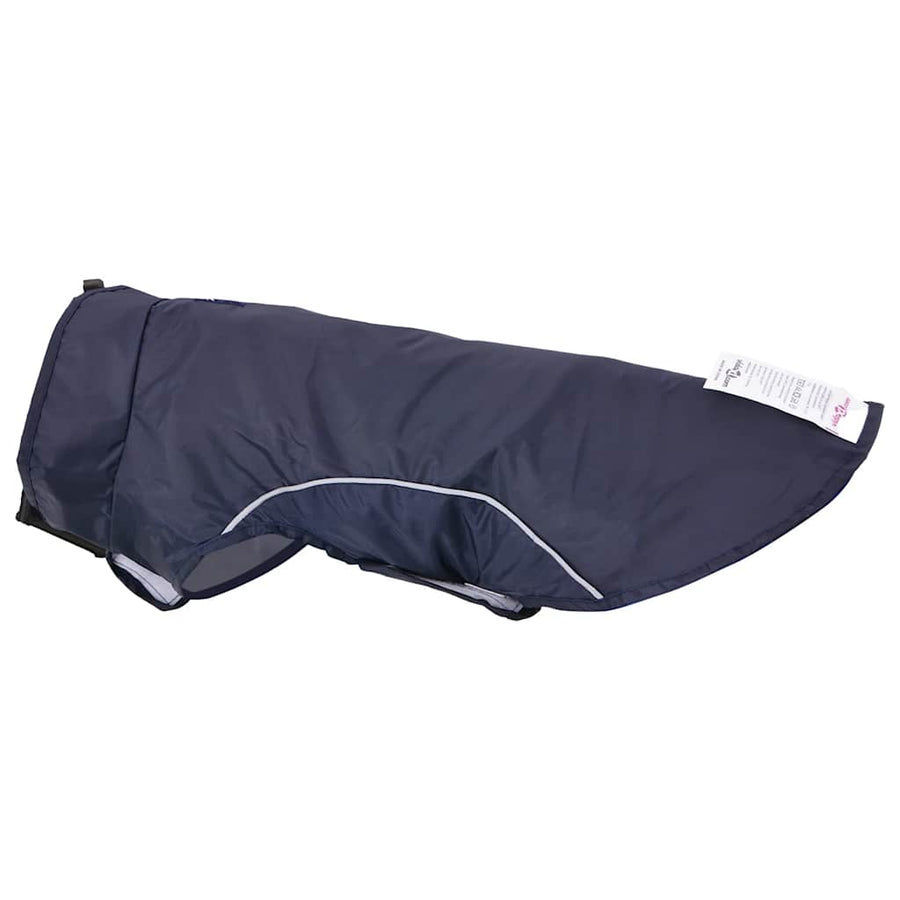 Hondenregenja Met Reflecterende Trip Polyeter s Marineblauw