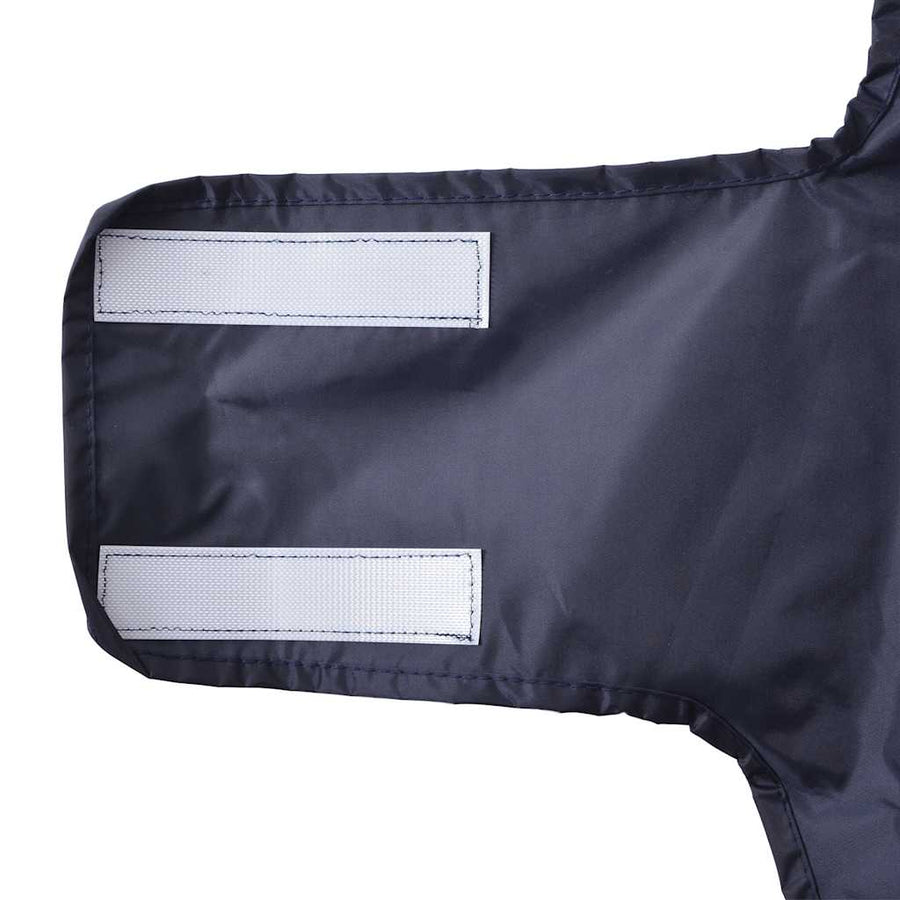 Hondenregenja Met Reflecterende Trip Polyeter s Marineblauw