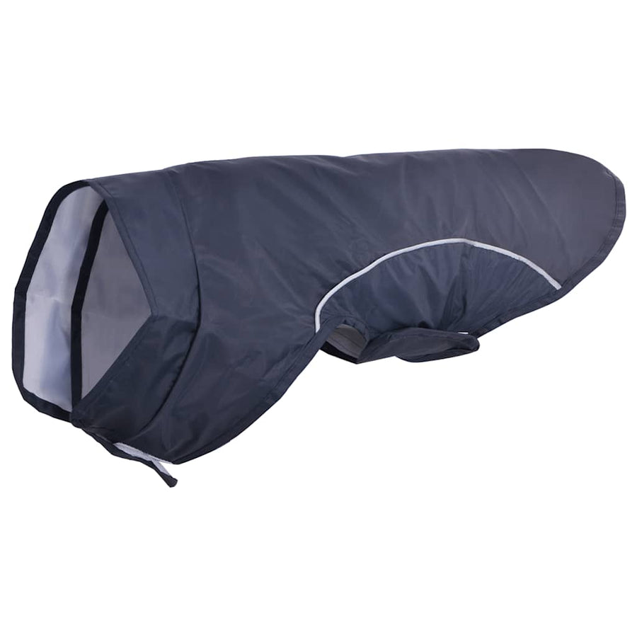 Hondenregenjas Et Reflecterende Strips Polyester m Marineblauw