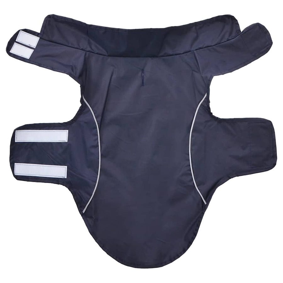 Hondenregenjas Et Reflecterende Strips Polyester m Marineblauw