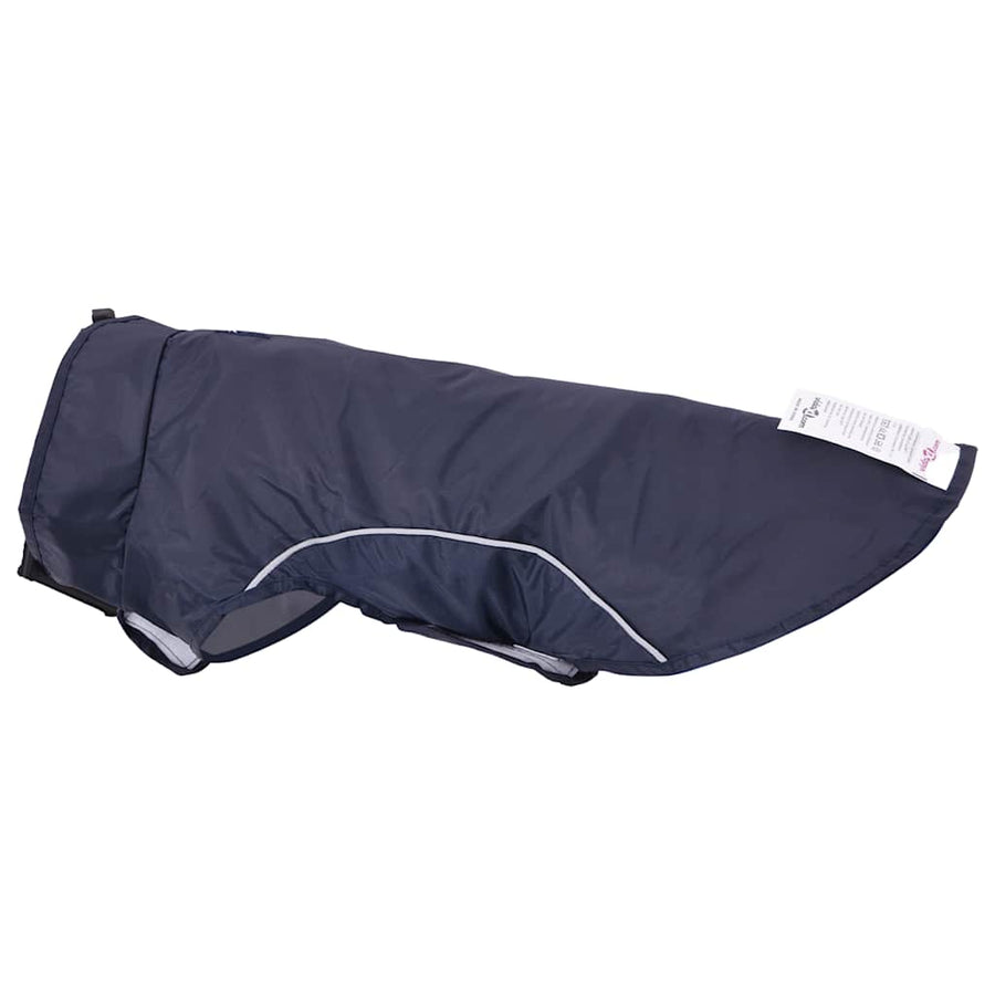 Hondenregenjas Et Reflecterende Strips Polyester m Marineblauw